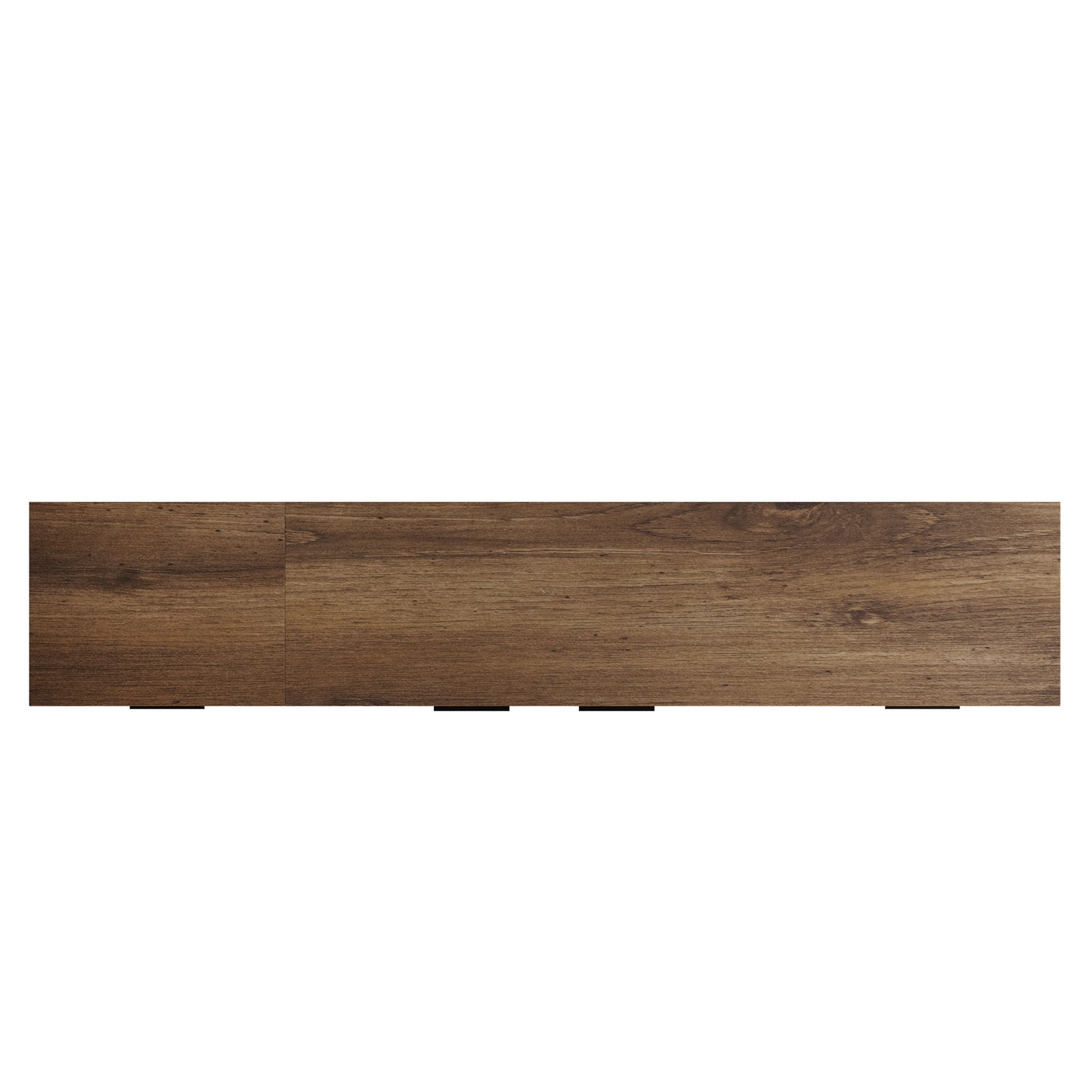 TV Stand With 2 Drawers, Media Console Table For TVs Up To 85'' - Natural