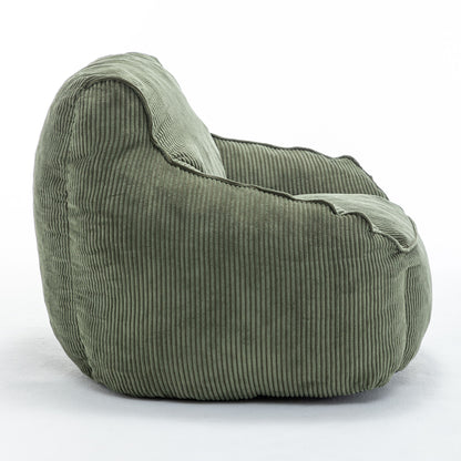 Comfy Bean Bag Chair With Filler, Fluffy And Cozy Seating