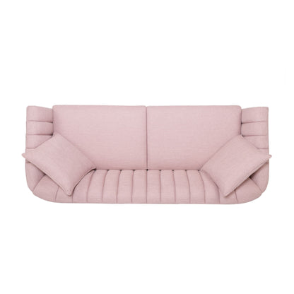 Contemporary 3 Seater Sofa With Accents