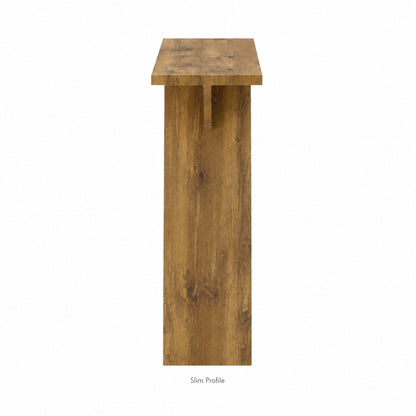 Console Table With V - Shaped Base