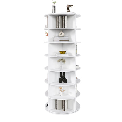Rotating Shoe Rack Tower