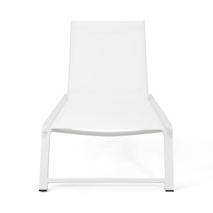 Myers - Modern Chaise Lounge Set With Adjustable Back
