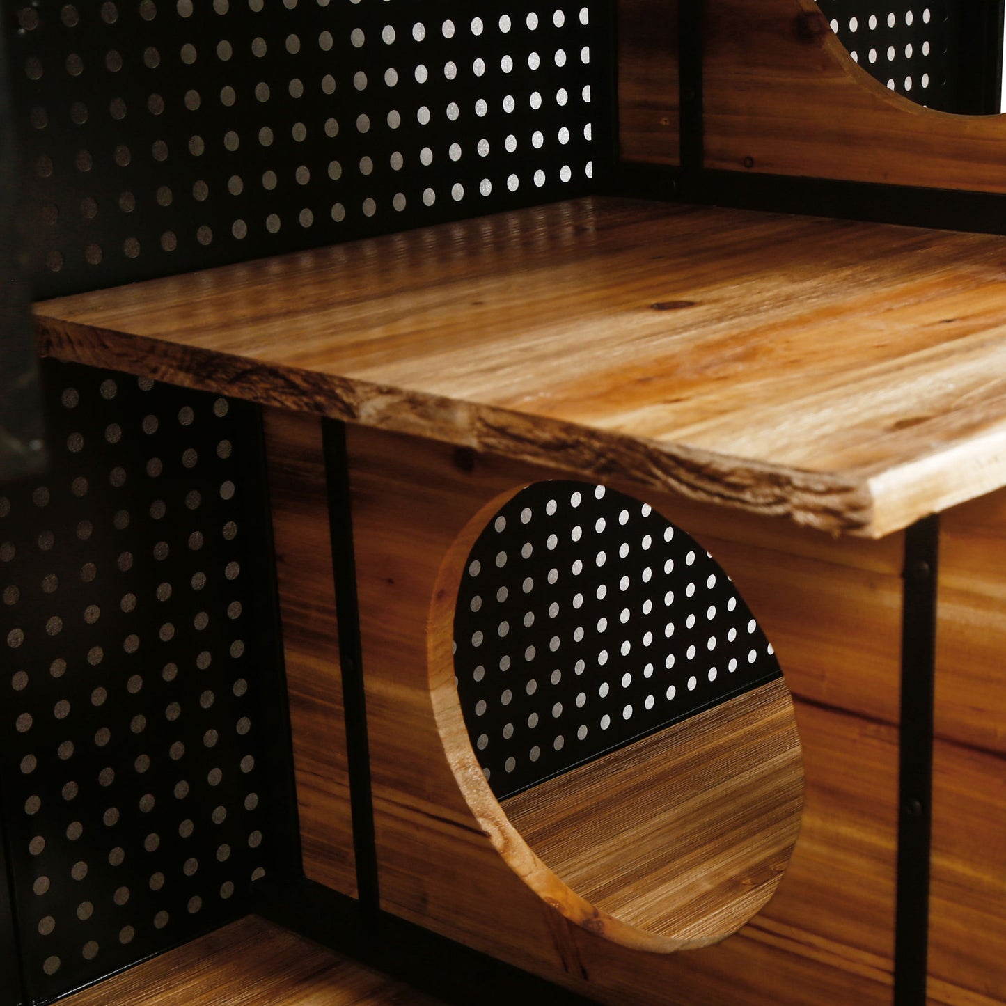 Cat House With Tempered Glass