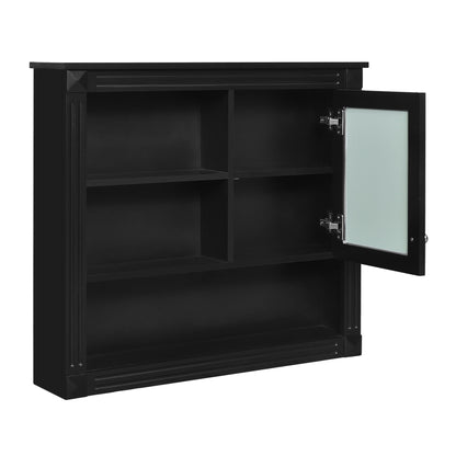 Wall-Mounted Bathroom Cabinet With Mirror And Adjustable Shelves
