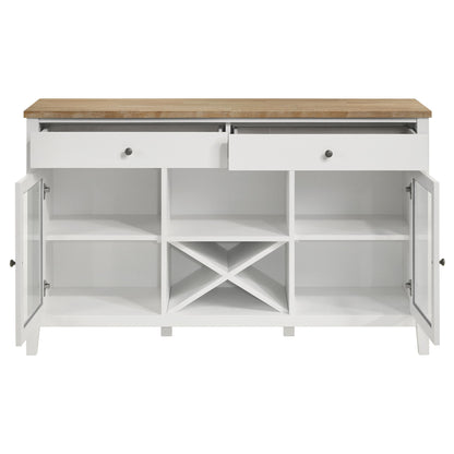 Prager - 2 Door Dining Sideboard - White