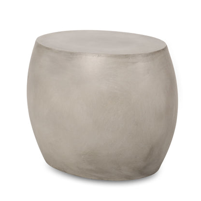 Outdoor Oval Shaped Side Table