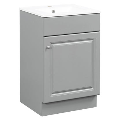 Bathroom Vanity With Sink, Cabinet With Adjustable Shelf