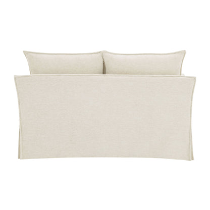 Shane - Loveseat With 2 Pillows - Beige