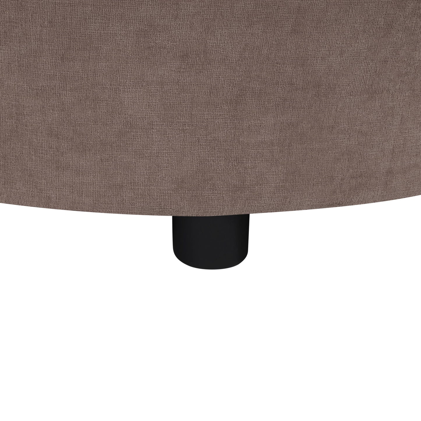 Modern L-Shaped Sectional Sofa With Curved Chaise, USB Ports, And Side Storage Pockets
