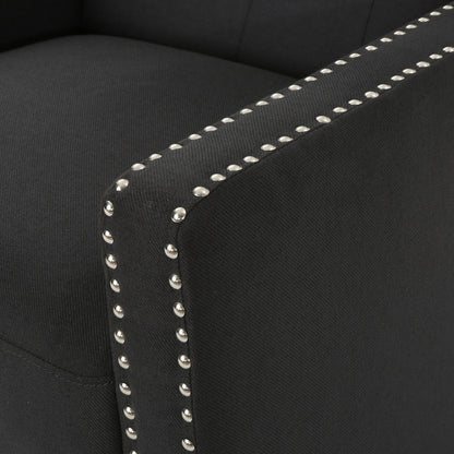 Classic Fabric Push Back Chair