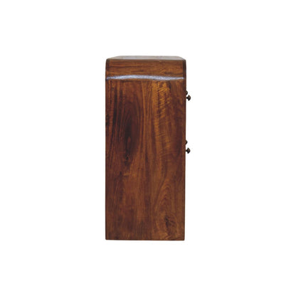 Darcy - 3 Over 3 Drawer Chest - Brown