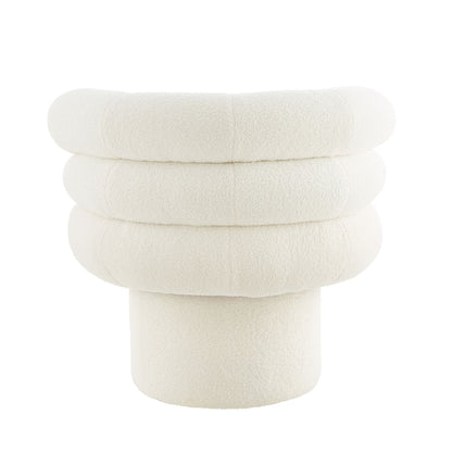 Round Swivel Accent Chair For Living Room