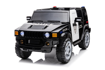 12V7A 30W*2 Four-Wheel Drive Seat One Button Start, Forward And Backward, High And Low Speed, Music, Front Light, Power Display, Two Doors Can Open, 2.4G R / C, Seat Belt Four Wheel Absorber