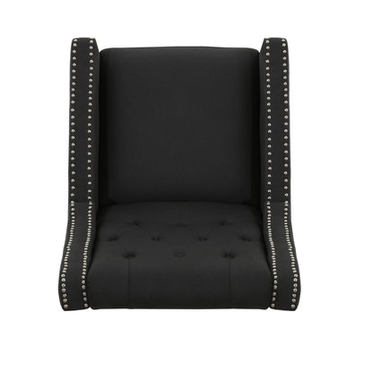 Classic Fabric Push Back Chair