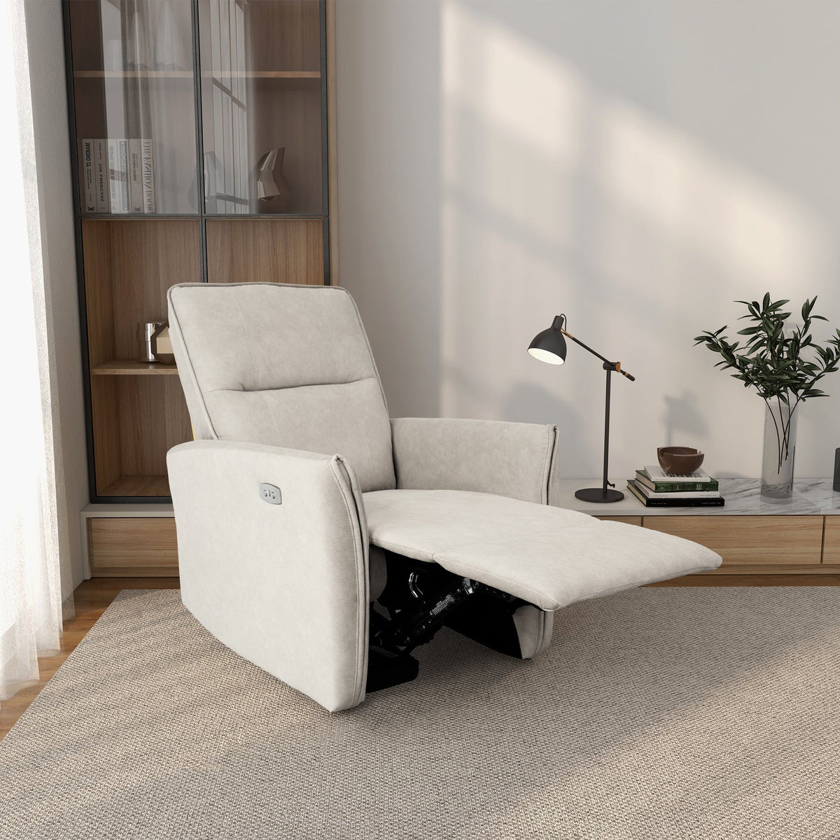 Asheville - Suede Recliner Chair