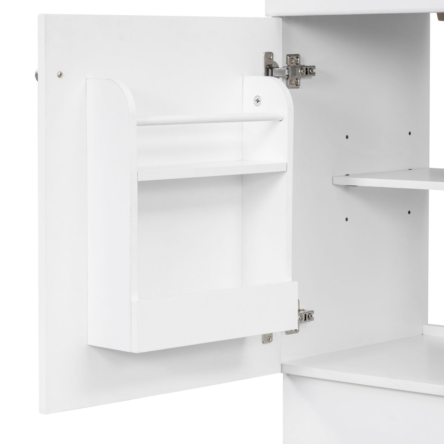 Bathroom Vanity With Sink, Cabinet With Adjustable Shelf