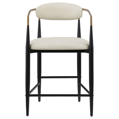 Kirkham - Upholstered Counter (Set of 2) - Beige