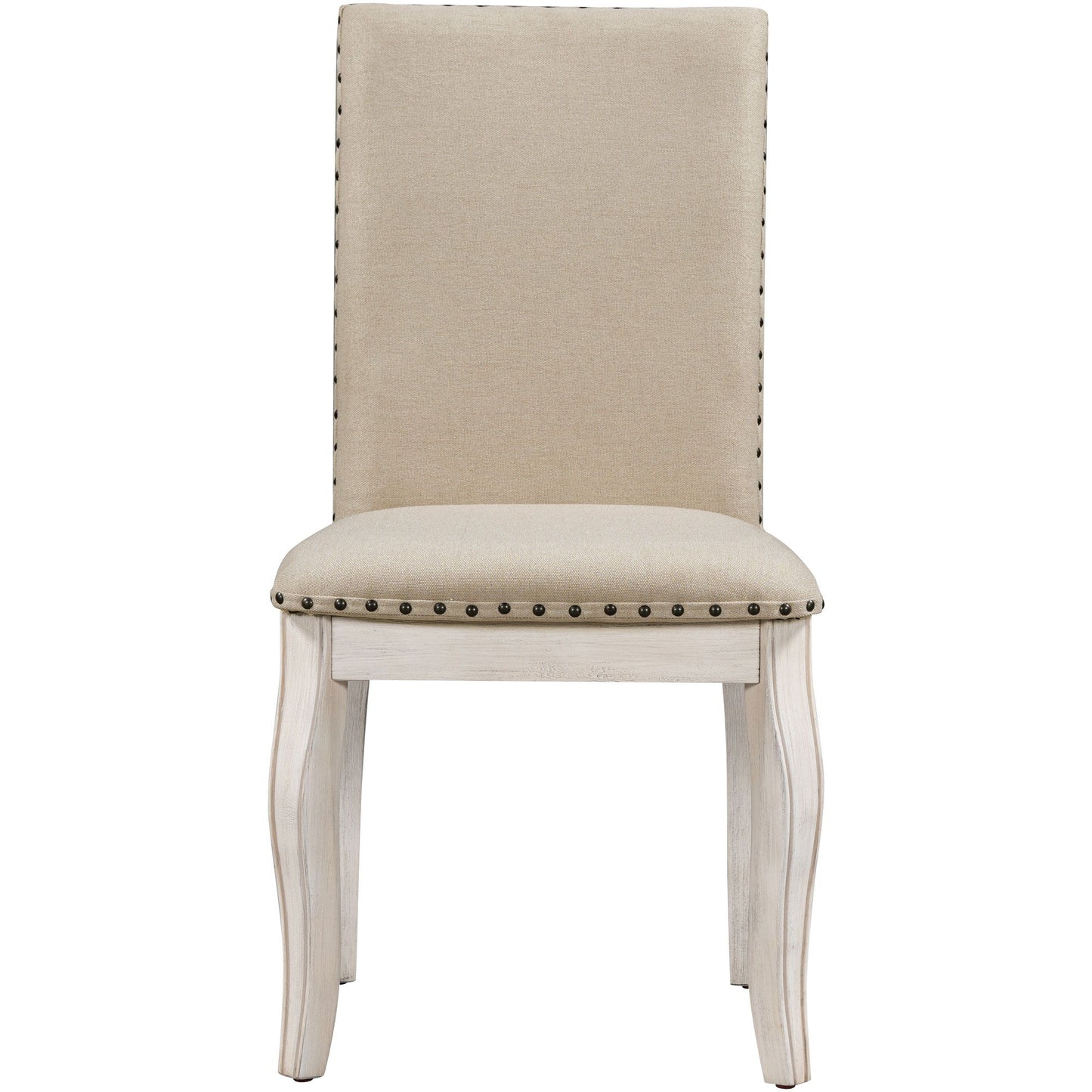 Upholstered Dining Chairs With Nailhead (Set of 2)