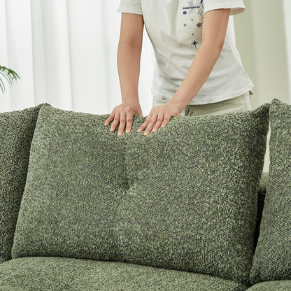 3 Seater With Thickened Armrests Sofa For Living Room