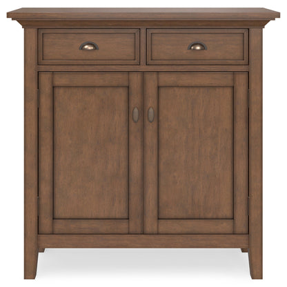 Redmond - Entryway Cabinet With Adjustable Shelves And Drawers - Brown