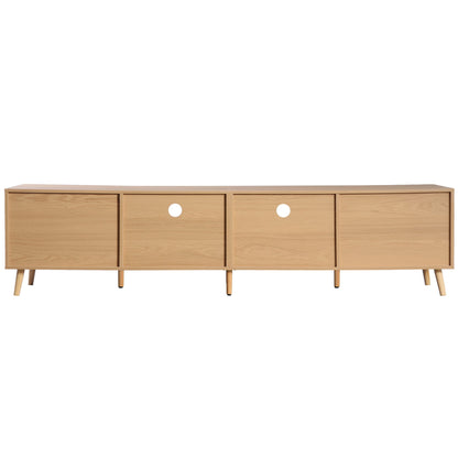 TV Stand, Media Console With Cable Management