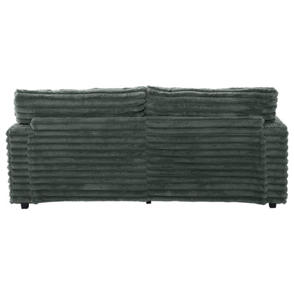 Oversized Double Chaise Lounge Sofa With USB Ports And Cup Holders