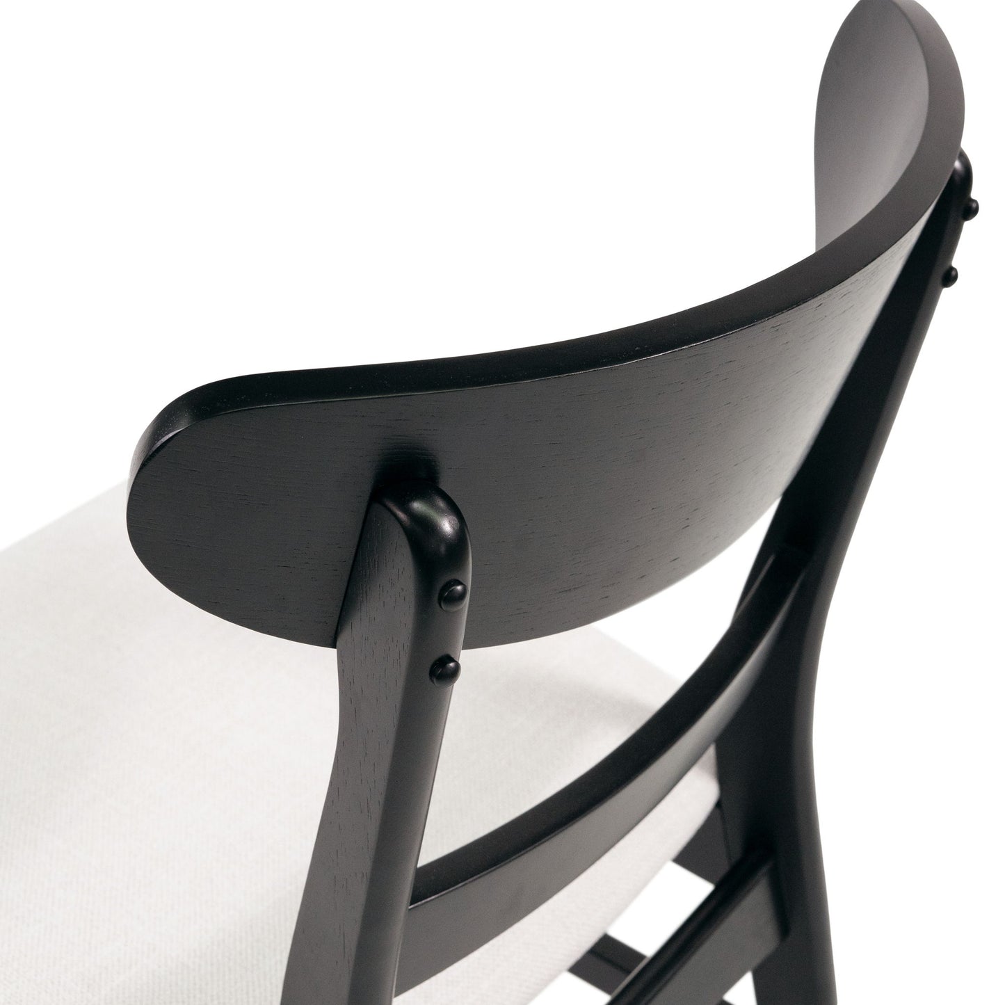 Modern Dining Chairs With Cushioned Seat (Set of 2)
