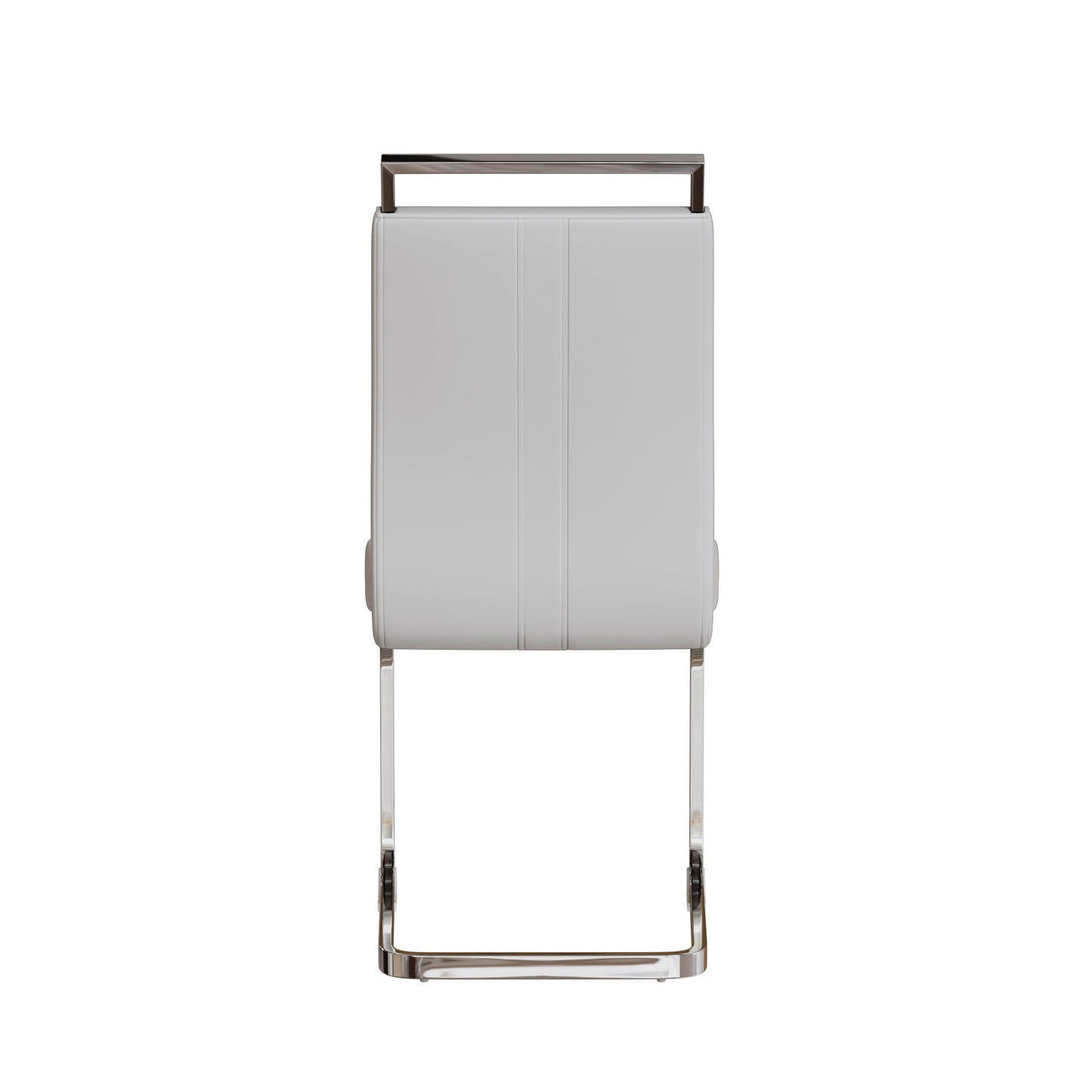 Modern Dining Chairs With Padded Seat, High Back