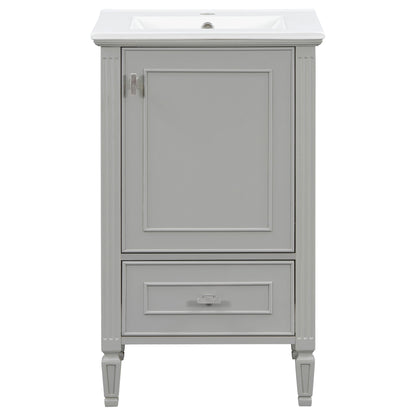 Retro Bathroom Vanity With Sink