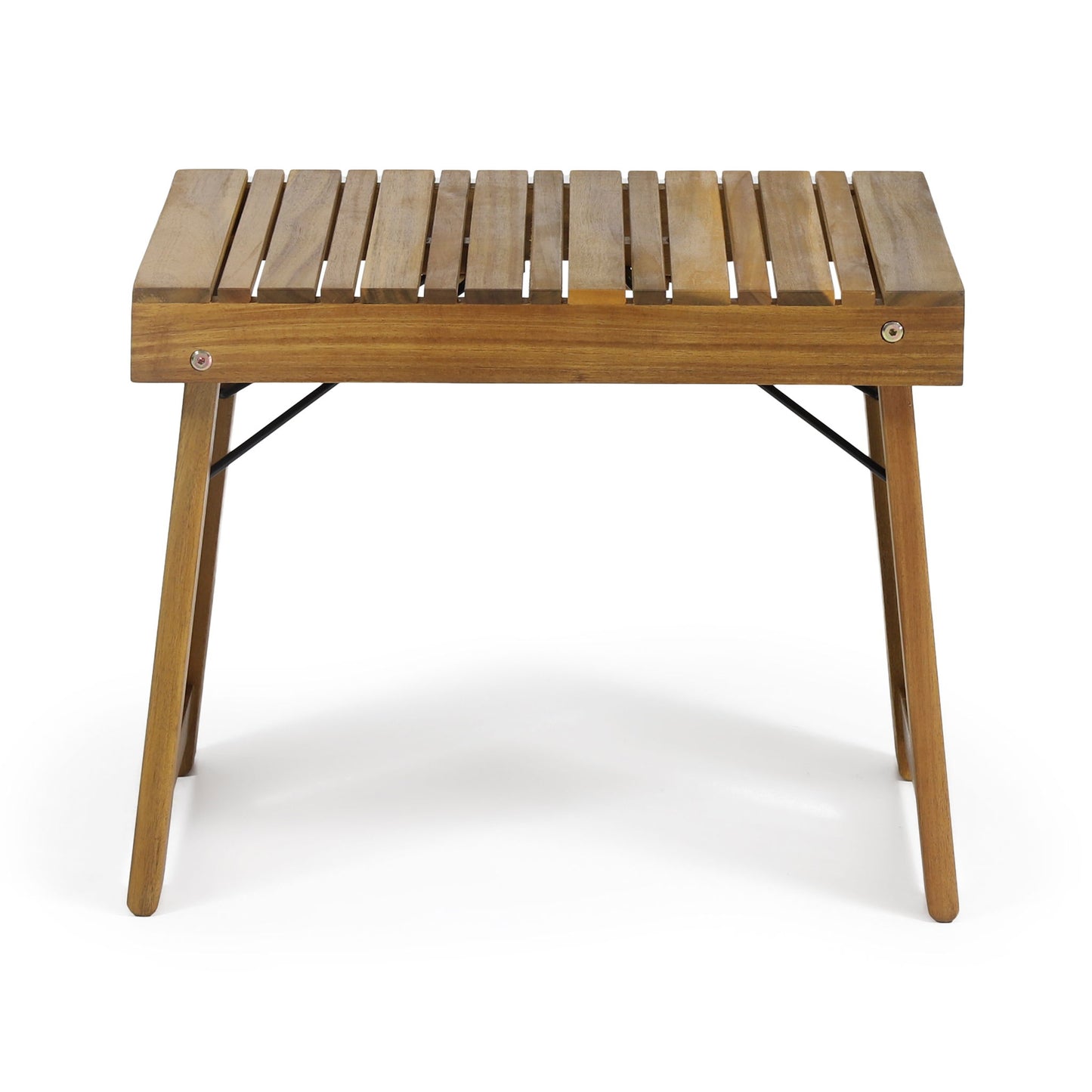 Temptation - Outdoor Foldable Side Table With Slat Design