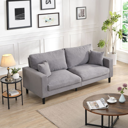 Modern Upholstered Resilience Three Seater Sofa