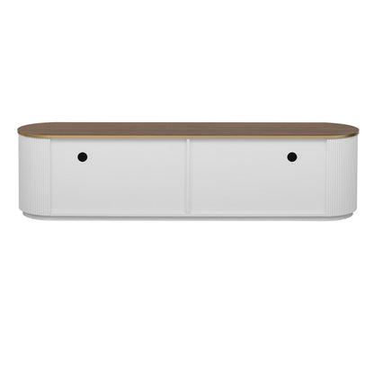 Minimalist TV Stand With 3 Drawers And 1 Shelf