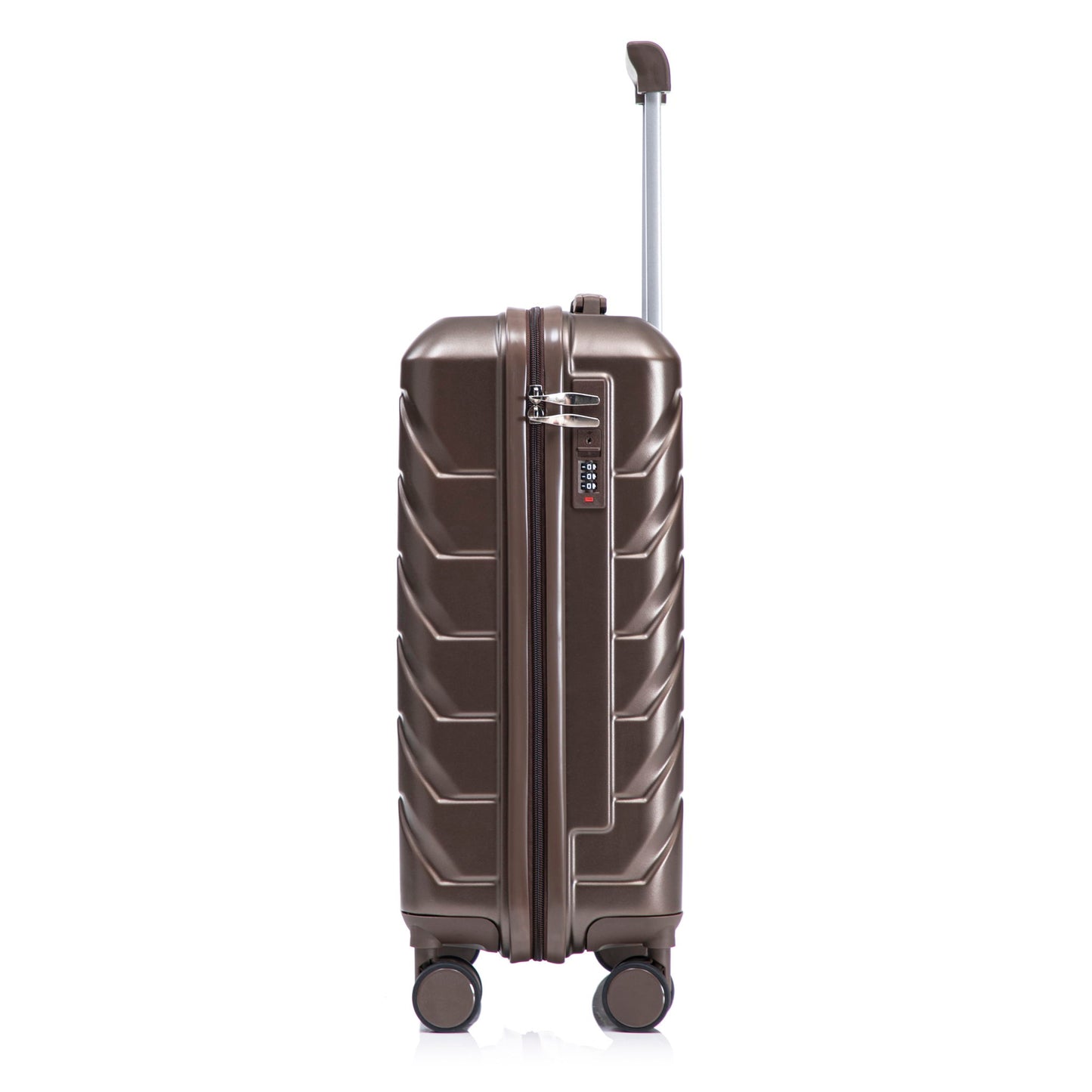 Hard Shell Travel Luggage With Scratch Resistant Surface