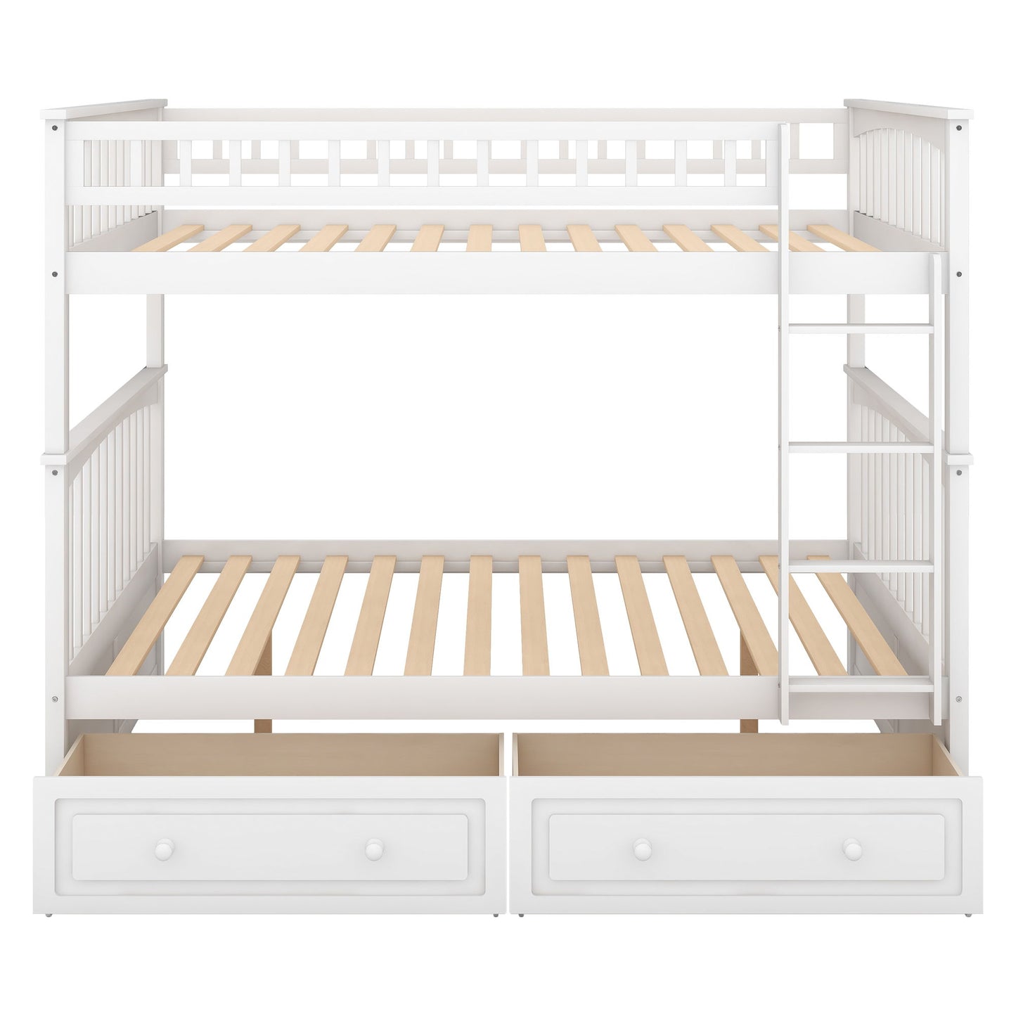 Bunk Bed With Drawers, Convertible Design
