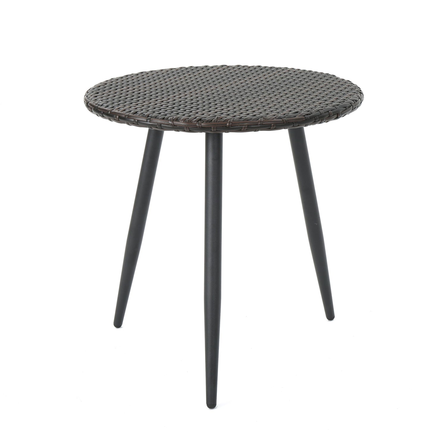 Kenneth - 3 Pieces Chat Set Outdoor Furniture - Brown Multi