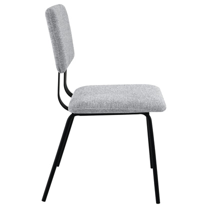 Valley - Upholstered Dining Side Chair (Set of 2) - Gray