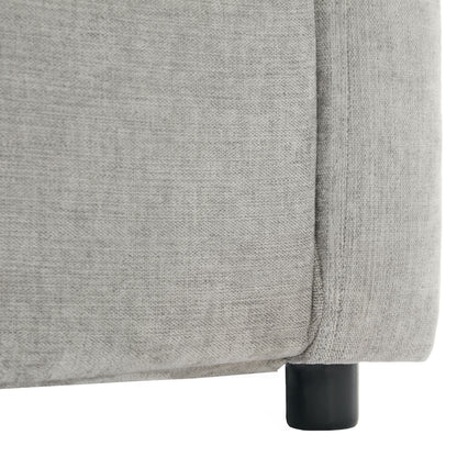 Cozy Upholstered Cushion Armchair For Living Room