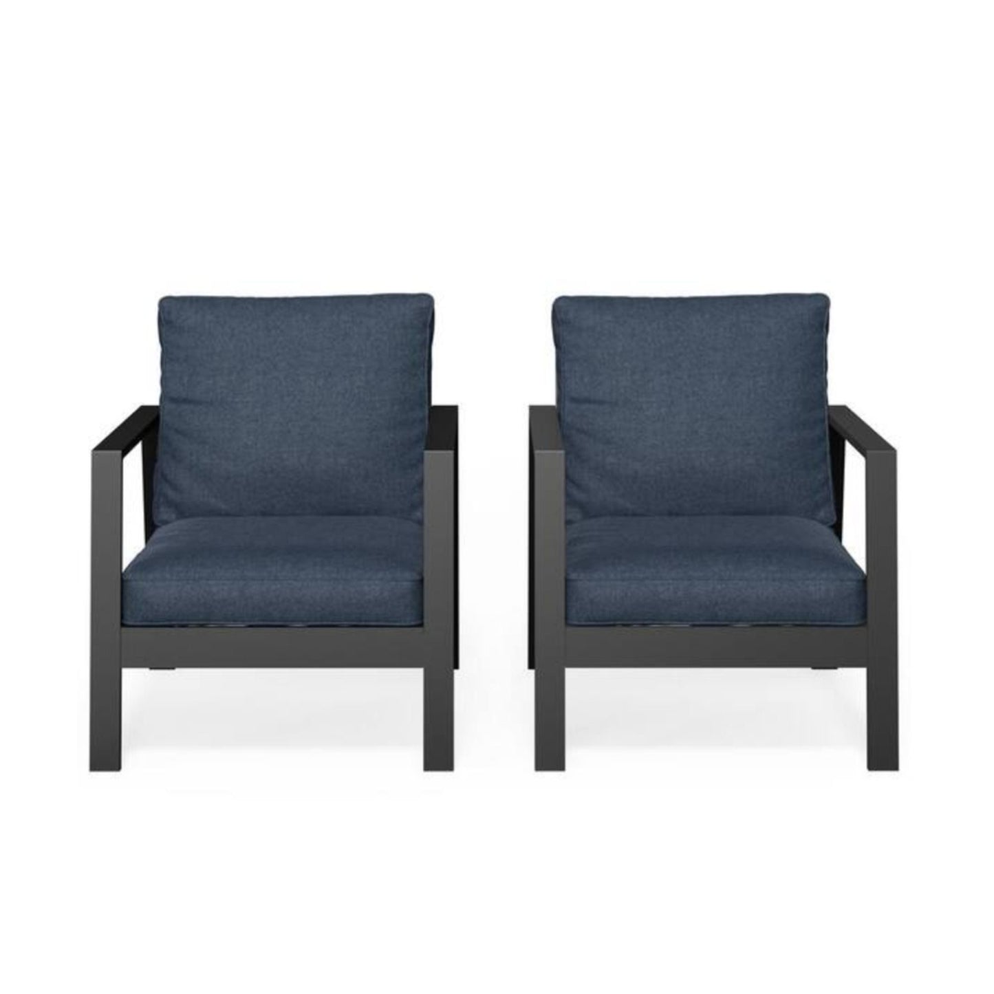 Modern 5 Seat Outdoor Patio Furniture Set With Coffee Table