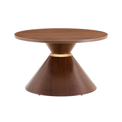 2 Piece Round Coffee Table Set For Living Room
