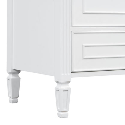 Freestanding Vanity With 1 Drawer & 2 Soft Close Doors With Door Mounted Storage