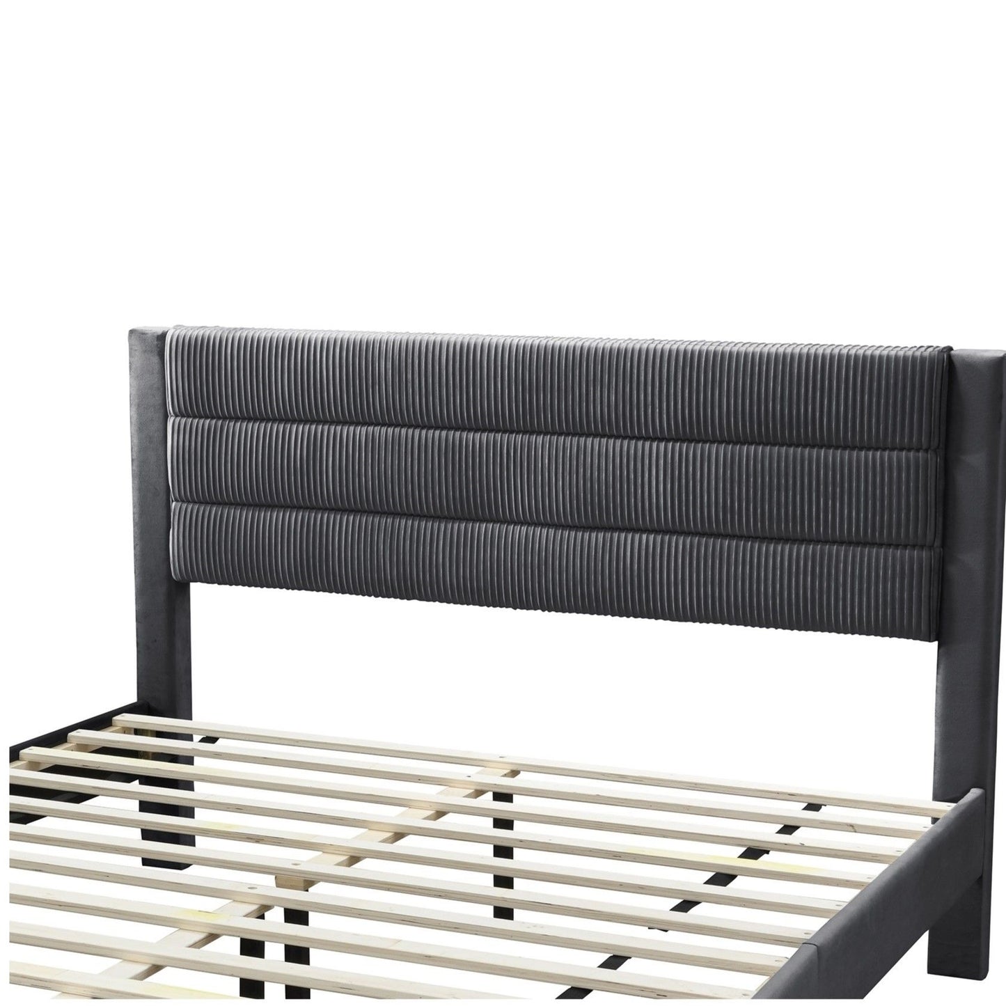 Contemporary Bed With Storage Drawer