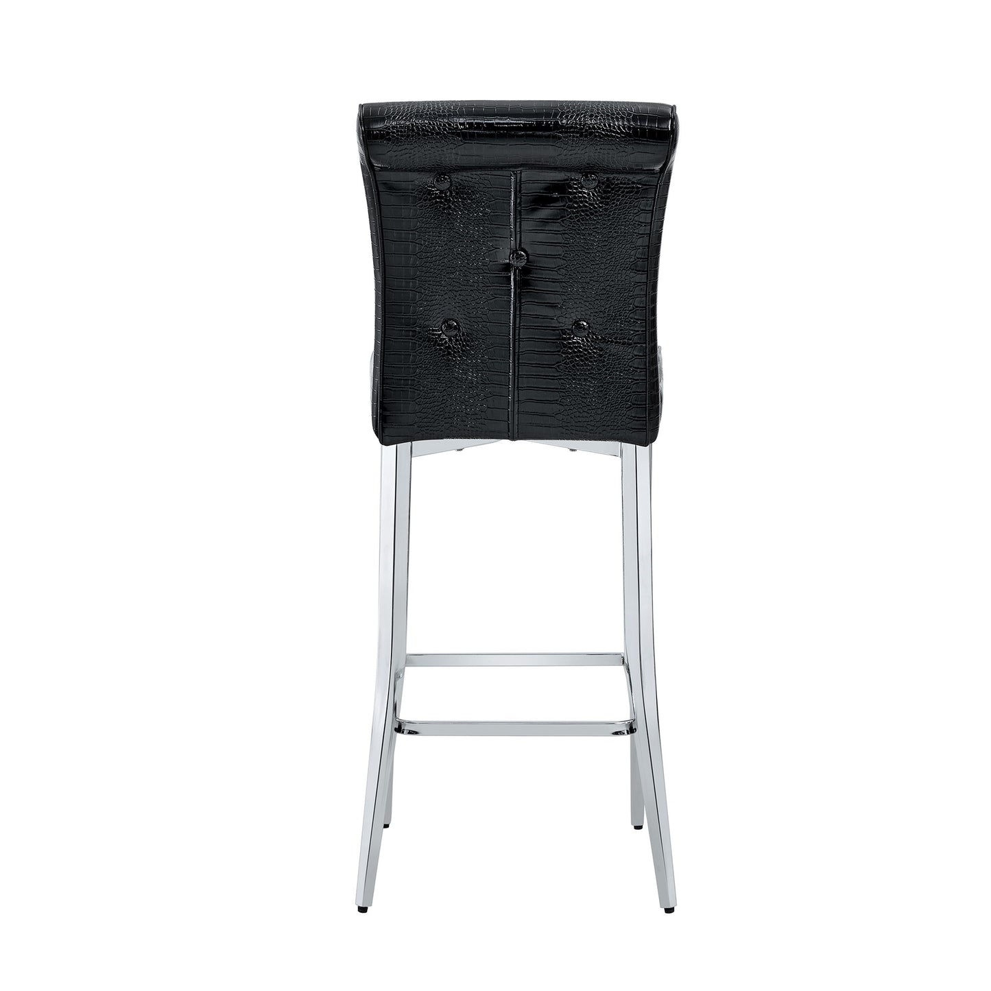 Bar Chairs & Crystal Clasp Design (Set of 2)