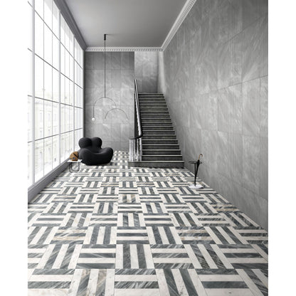 Elegant Waterjet Polished Marble Tile For Floor And Wall