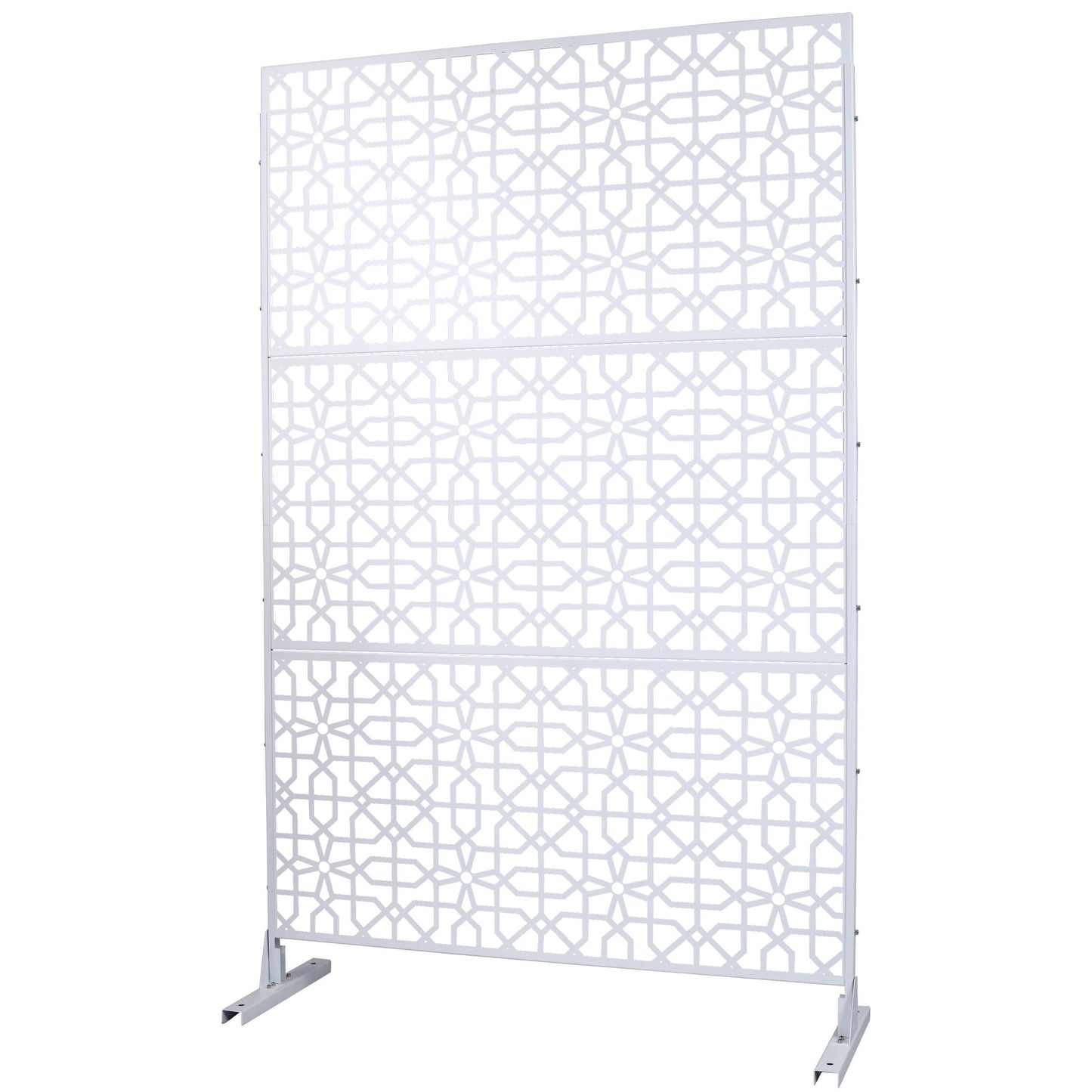 Outdoor & Indoor Metal Freestanding Decorative Privacy Screen