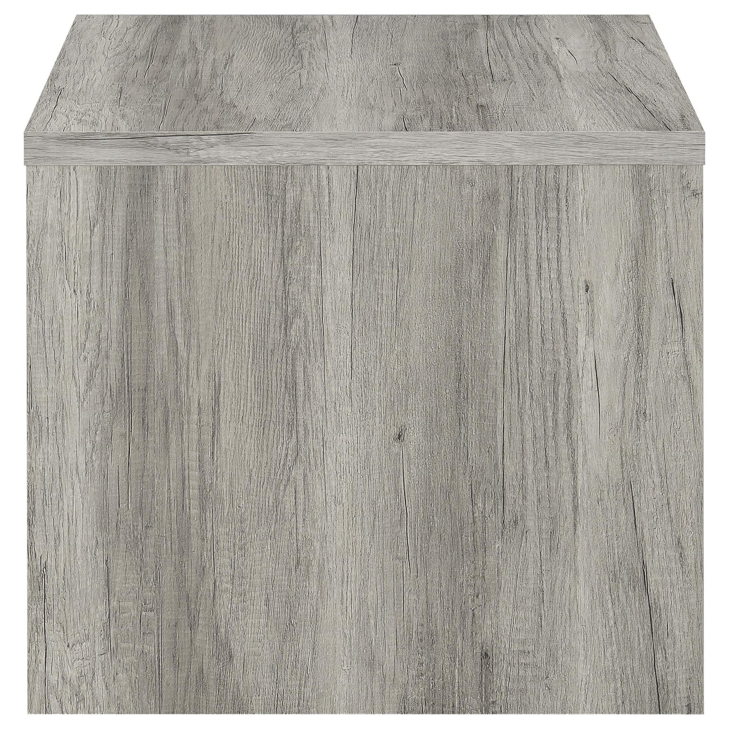 Nuberg - 2 Piece And End Table Set With Storage Drawers - Gray