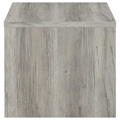 Nuberg - 2 Piece And End Table Set With Storage Drawers - Gray