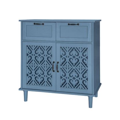 2 Door 2 Drawer Elegant Cabinet