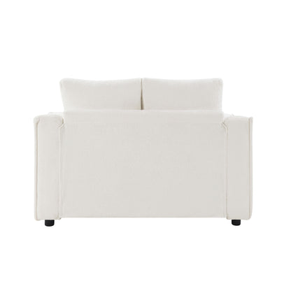 Modern Chaise Sofa With Hidden Storage For Living Room