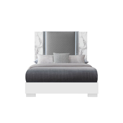 Moon - Modern Bed With LED Accent Lighting