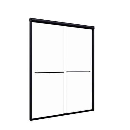 Modern Semi Frameless Double Sliding Shower Door
